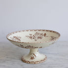 Delft Transferware Pedestal - elsie green -