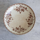 Delft Transferware Pedestal - elsie green -