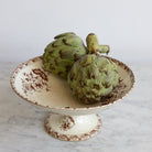 Delft Transferware Pedestal - elsie green -