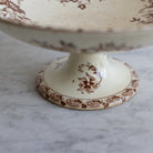 Delft Transferware Pedestal - elsie green -