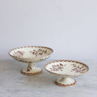 Delft Transferware Pedestal - elsie green -