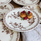 Delft Transferware Plate Set of 4 - elsie green - the french kitchen