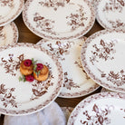 Delft Transferware Plate Set of 4 - elsie green - the french kitchen