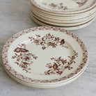 Delft Transferware Plate Set of 4 - elsie green - the french kitchen
