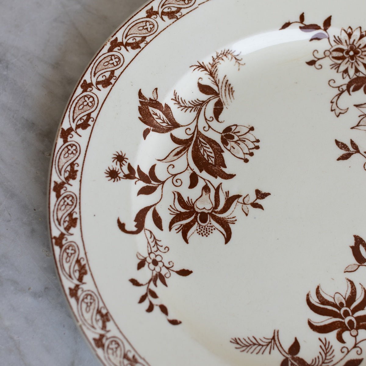 Delft Transferware Plate Set of 4 - elsie green - the french kitchen