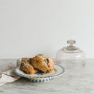 Dentelle Cake Plate with Glass Dome - elsie green - the french kitchen