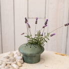 Dieulefit Flower Frog | Signed by artist - elsie green - decor