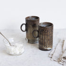 Dieulefit Stoneware Mug Set of 6 | Signed by Artist - elsie green - Dishes .