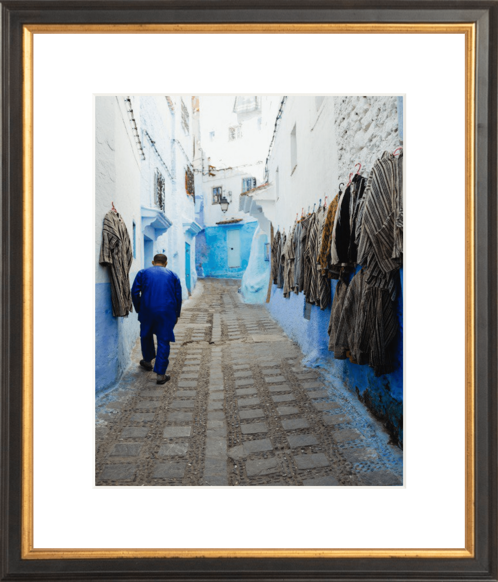 Disappearing into the Blue Printed Photograph - elsie green - Art