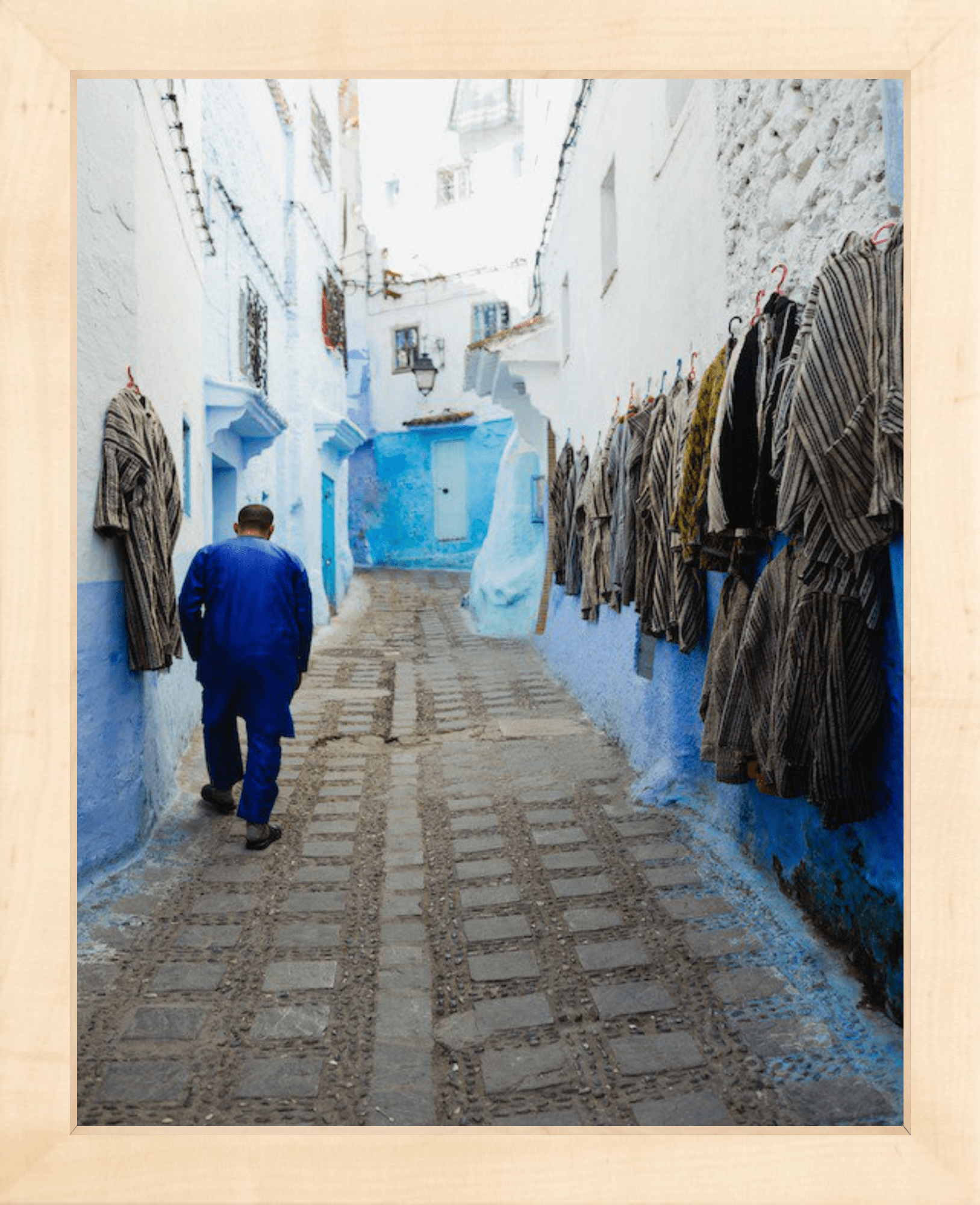 Disappearing into the Blue Printed Photograph - elsie green - Art