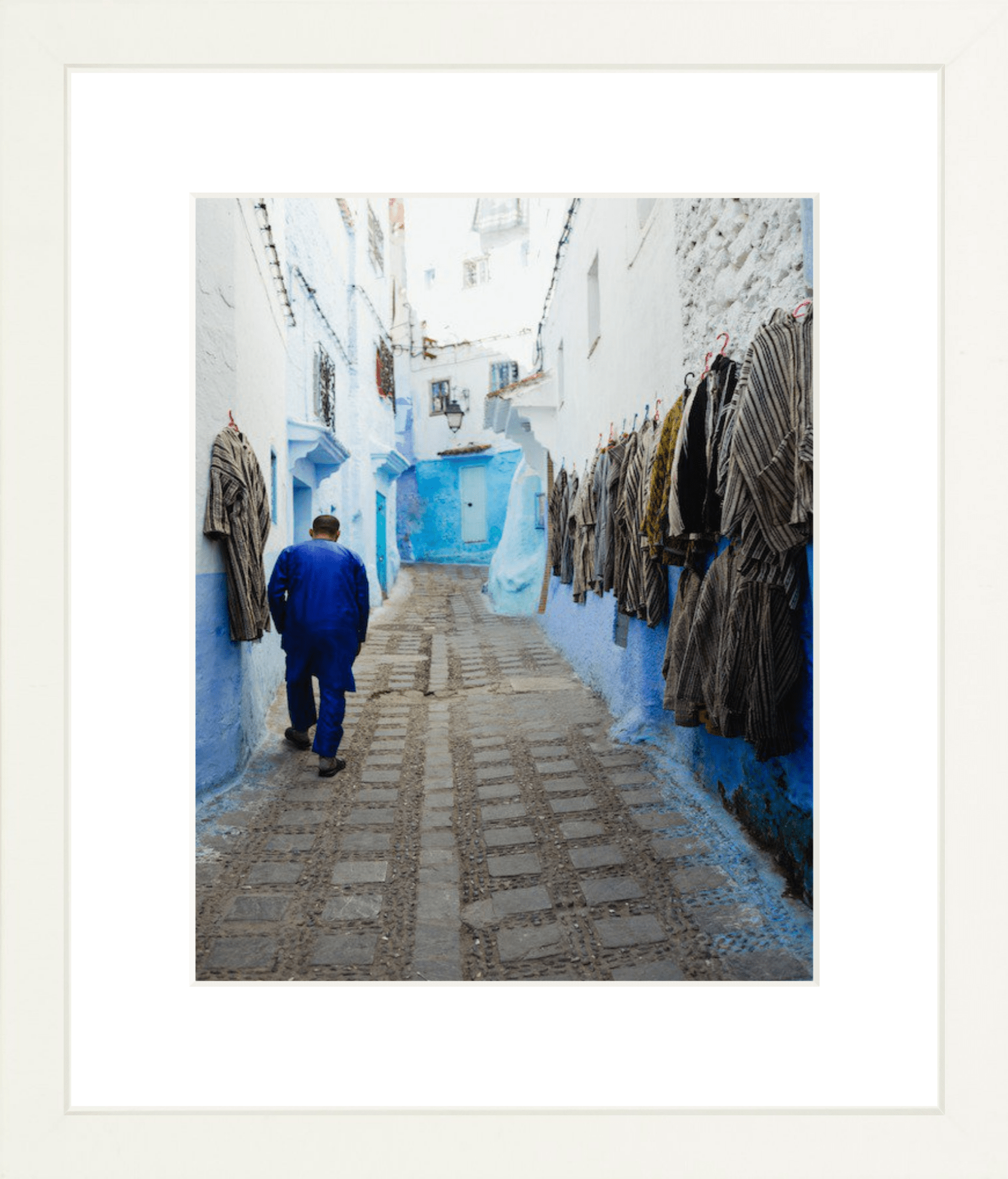 Disappearing into the Blue Printed Photograph - elsie green - Art