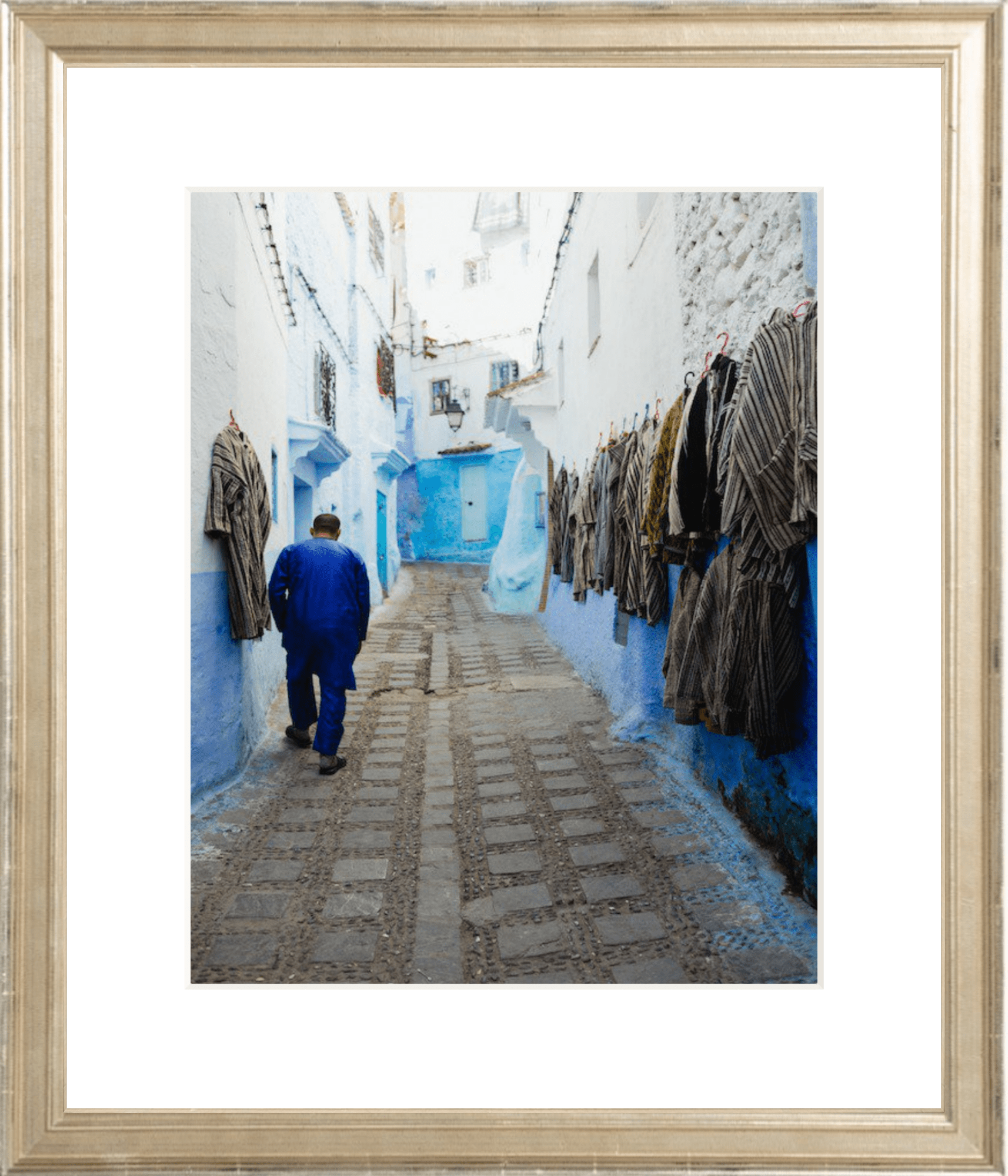 Disappearing into the Blue Printed Photograph - elsie green - Art