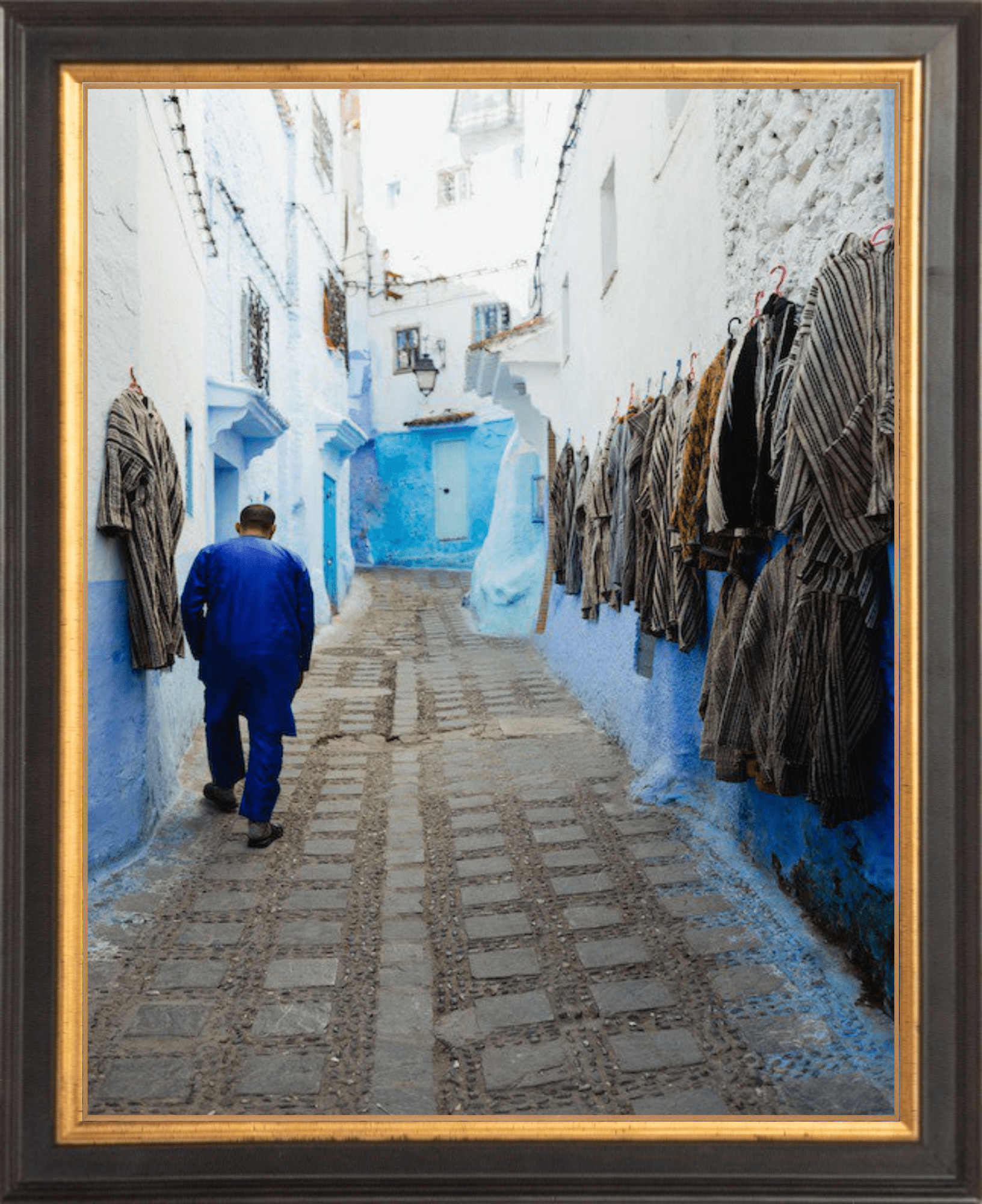 Disappearing into the Blue Printed Photograph - elsie green - Art