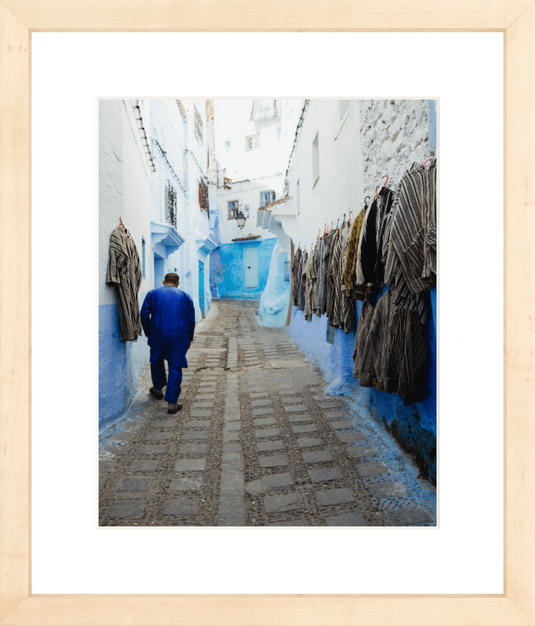Disappearing into the Blue Printed Photograph - elsie green - Art