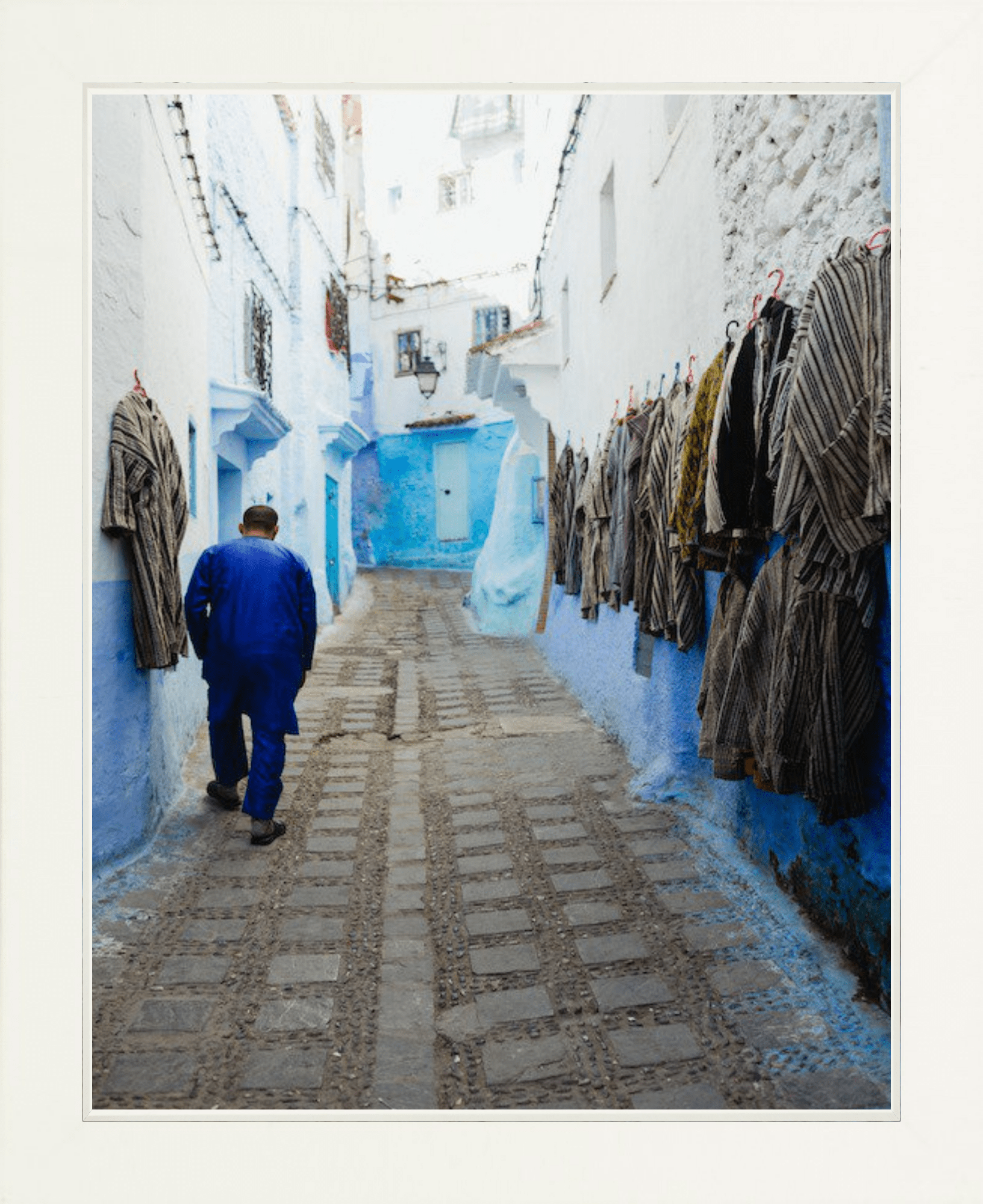 Disappearing into the Blue Printed Photograph - elsie green - Art