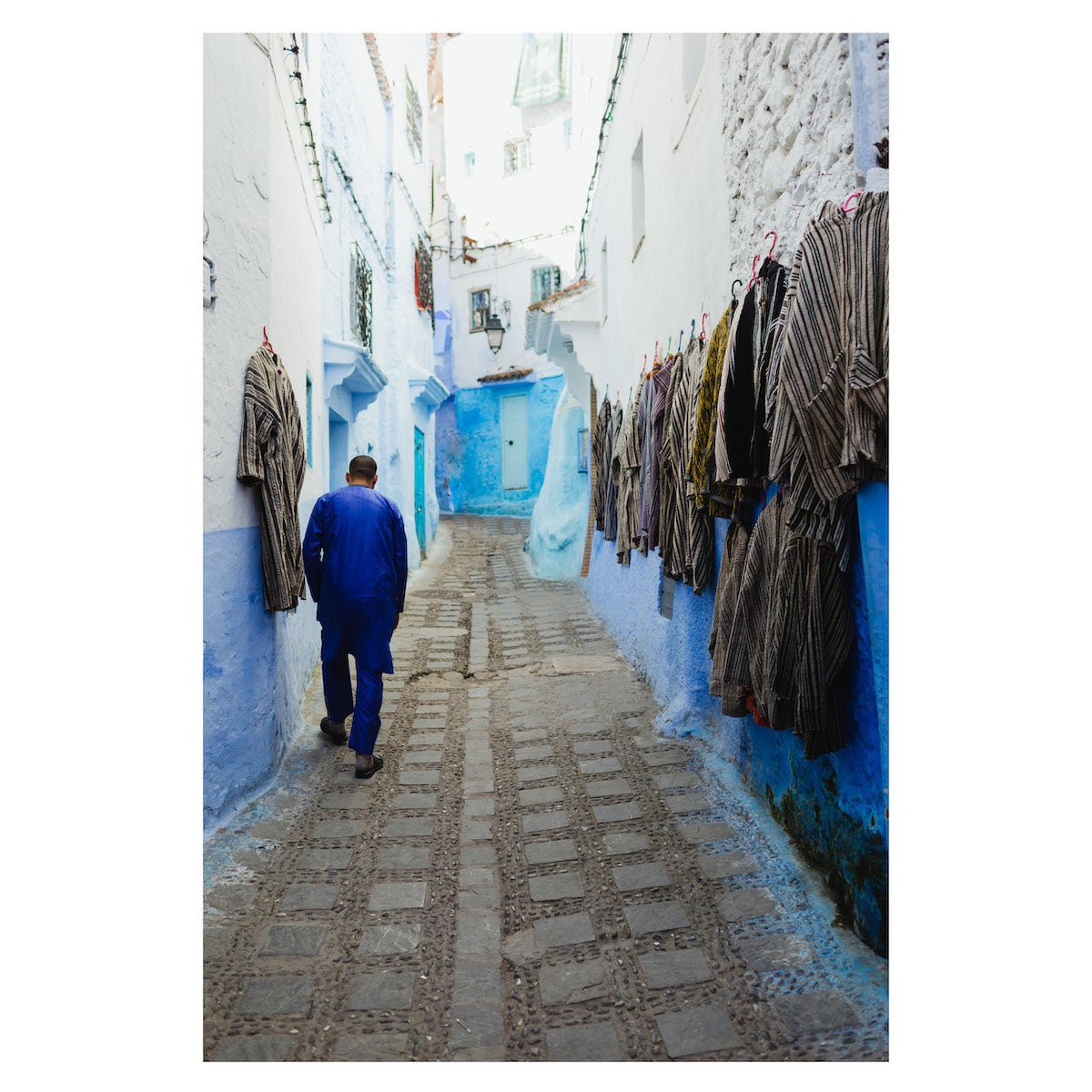 Disappearing into the Blue Printed Photograph - elsie green - Art