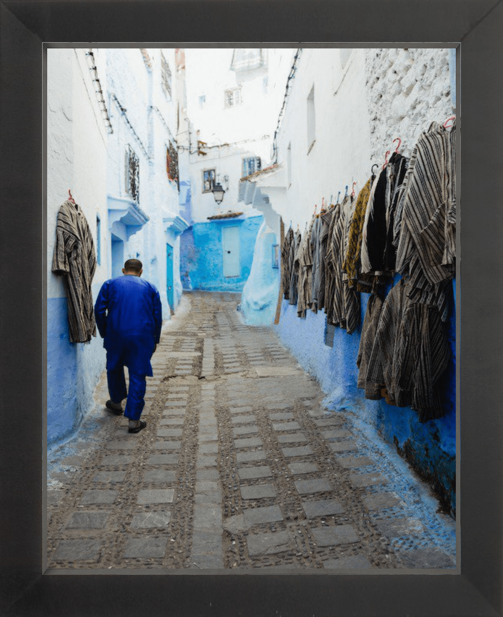 Disappearing into the Blue Printed Photograph - elsie green - Art