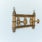 Double Bamboo Coat Rack - elsie green - decor