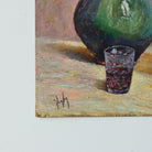 Double Sided Nature Morte Oil Painting - elsie green - Art