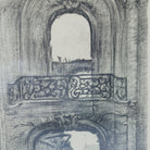 Drawing with Arch and Balcony - elsie green - art