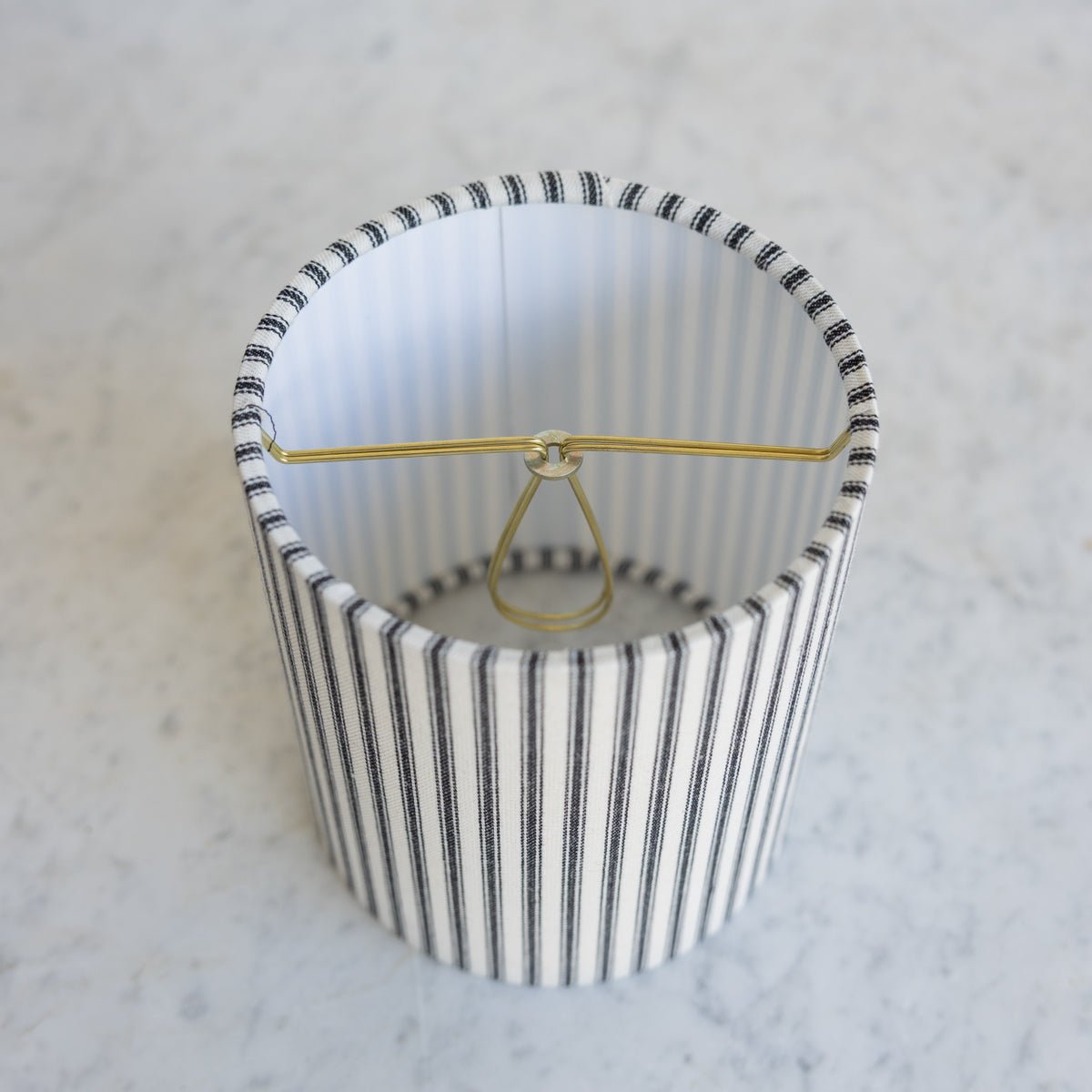 Drum Lampshade | Ticking Stripe - elsie green - decor