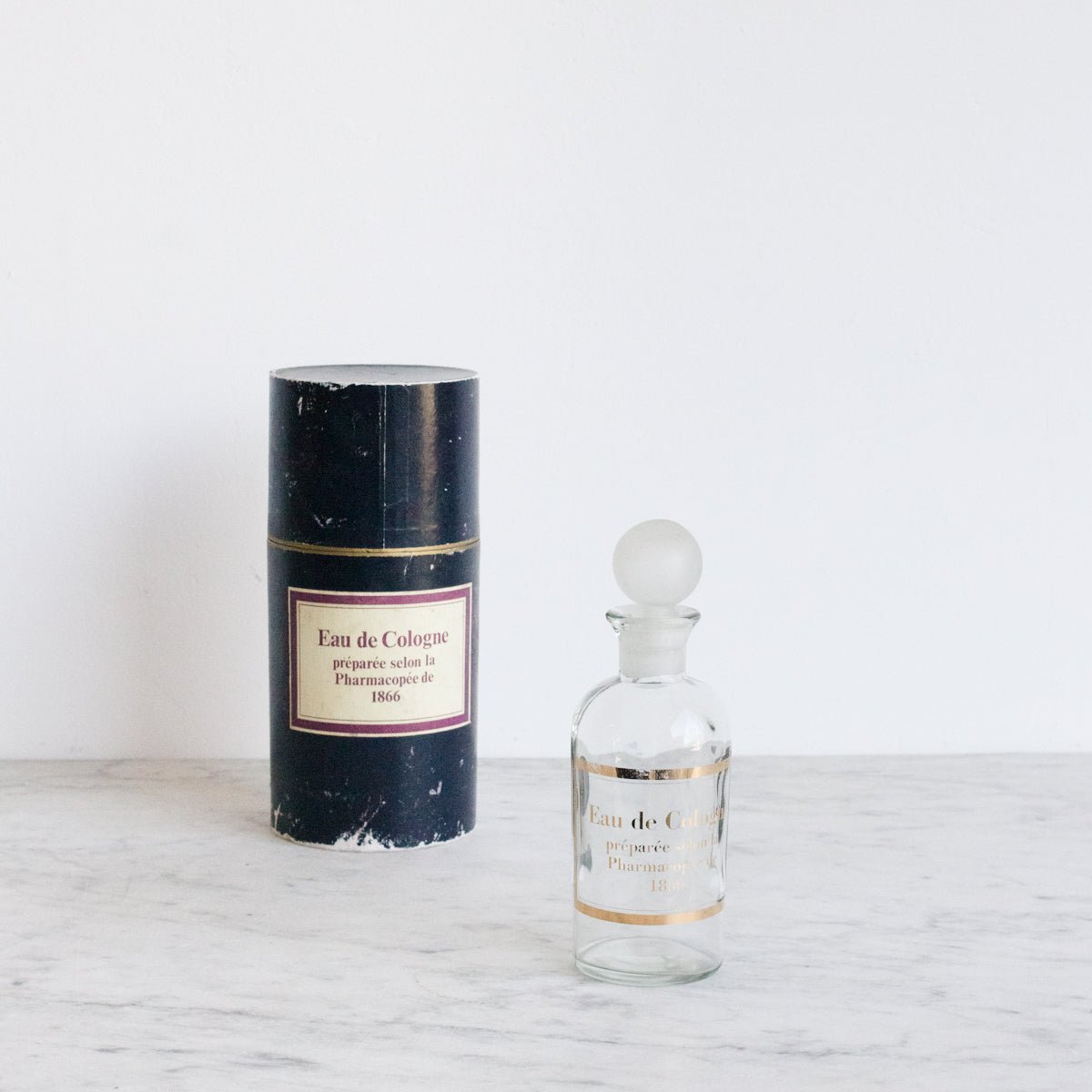 Eau De Cologne Bottle With Box - elsie green - Decor