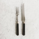 Ebonized Carving Set - elsie green - The French Kitchen
