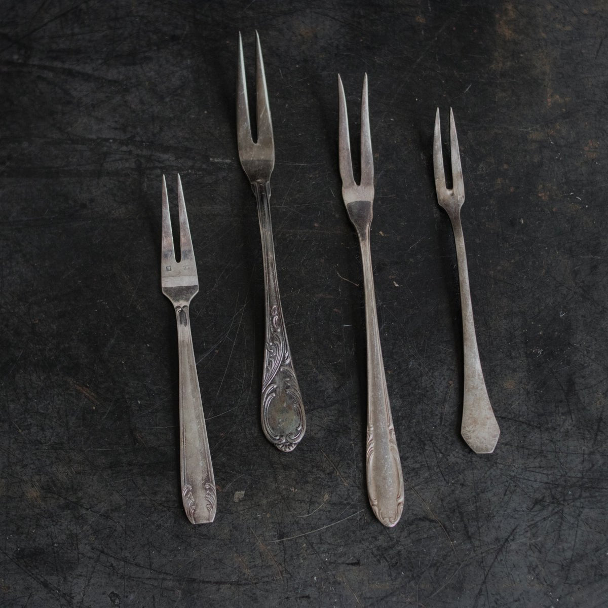 Eclectic Pair of Seafood Forks - elsie green - the french kitchen