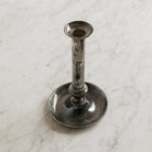 Eclectic Pair of Silver Candlesticks - elsie green - decor