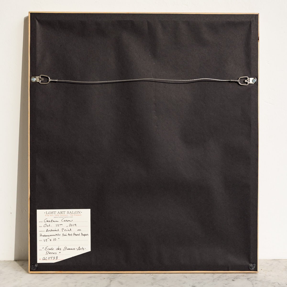 Ecole des Beaux Arts (Stones) | Gaetan Caron | Lost Art Salon Collection - elsie green - art