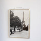 Eiffel Tower Vintage Photograph - elsie green - art