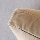 Emile Velvet Gusset Pillow Cover - elsie green - textiles