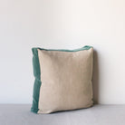 Emile Velvet Gusset Pillow Cover - elsie green - textiles