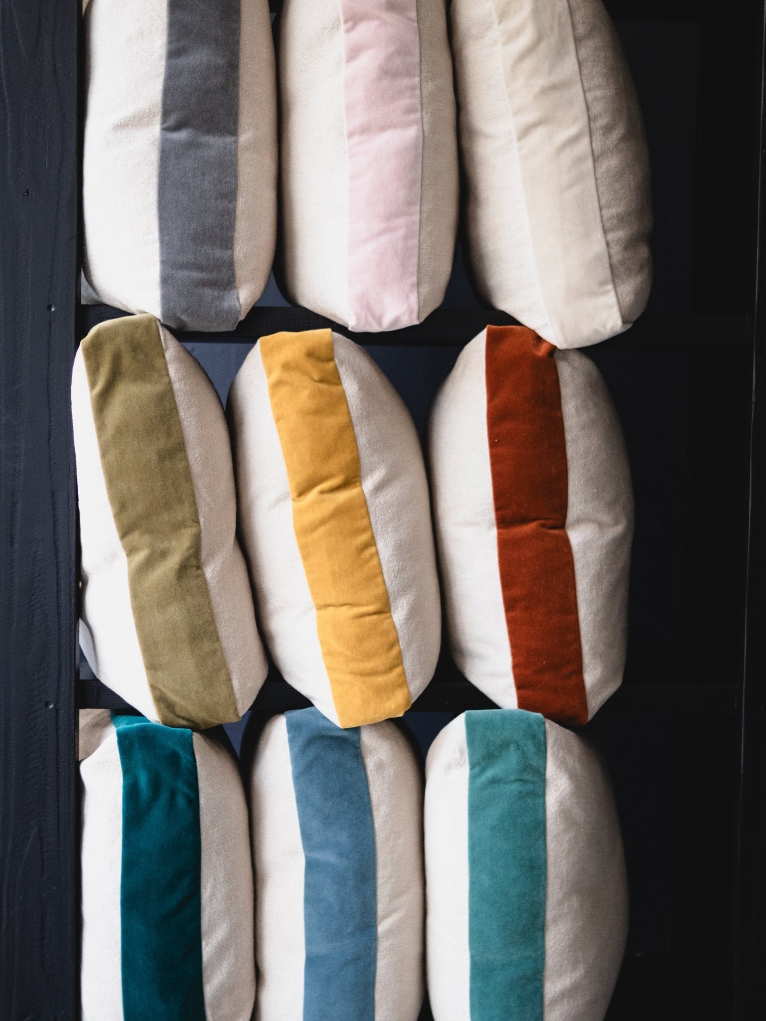 Emile Velvet Gusset Pillow Cover - elsie green - textiles