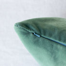Emile Velvet Pillow Cover - elsie green - Textiles