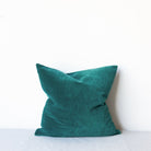 Emile Velvet Pillow Cover - elsie green - Textiles