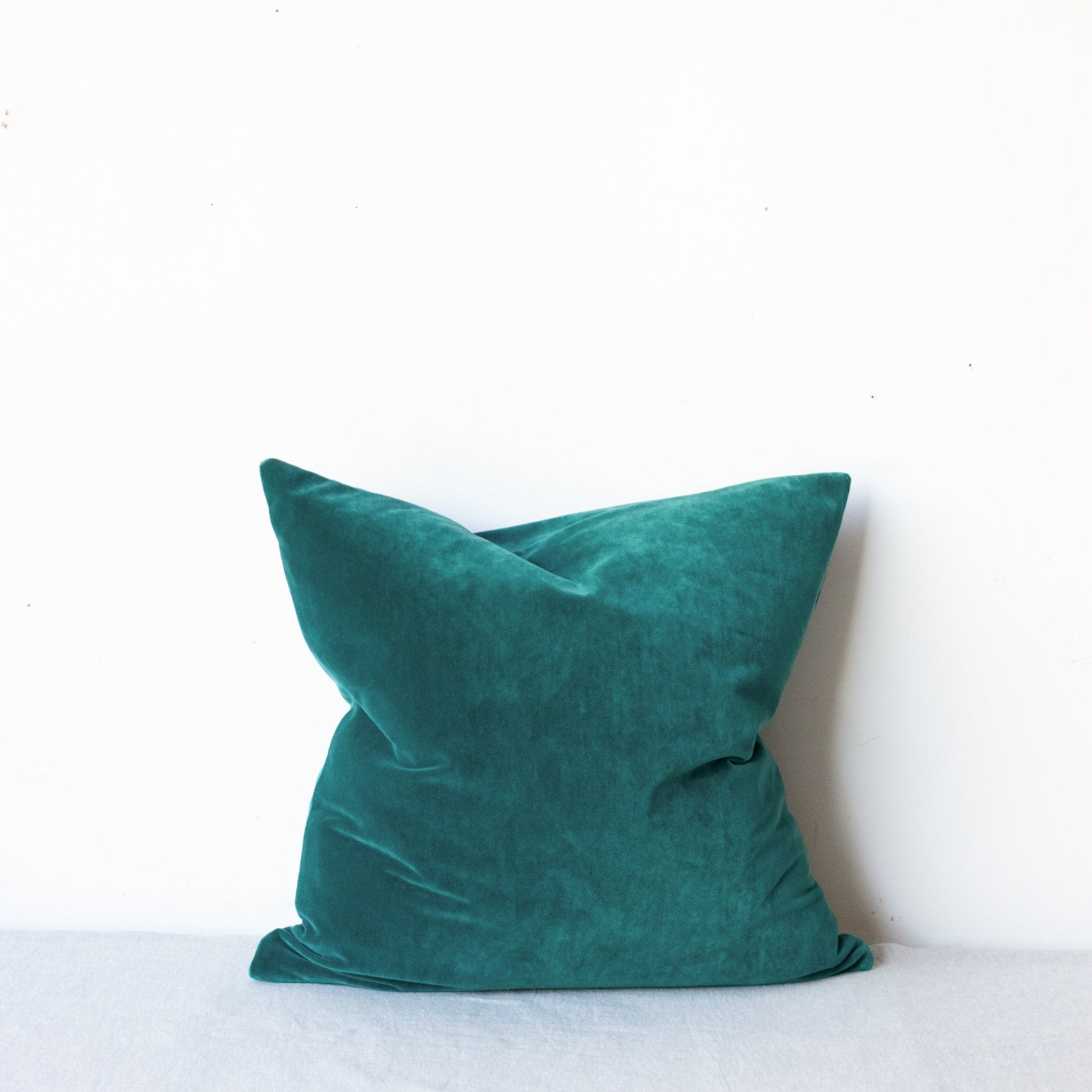 Emile Velvet Pillow Cover - elsie green - Textiles