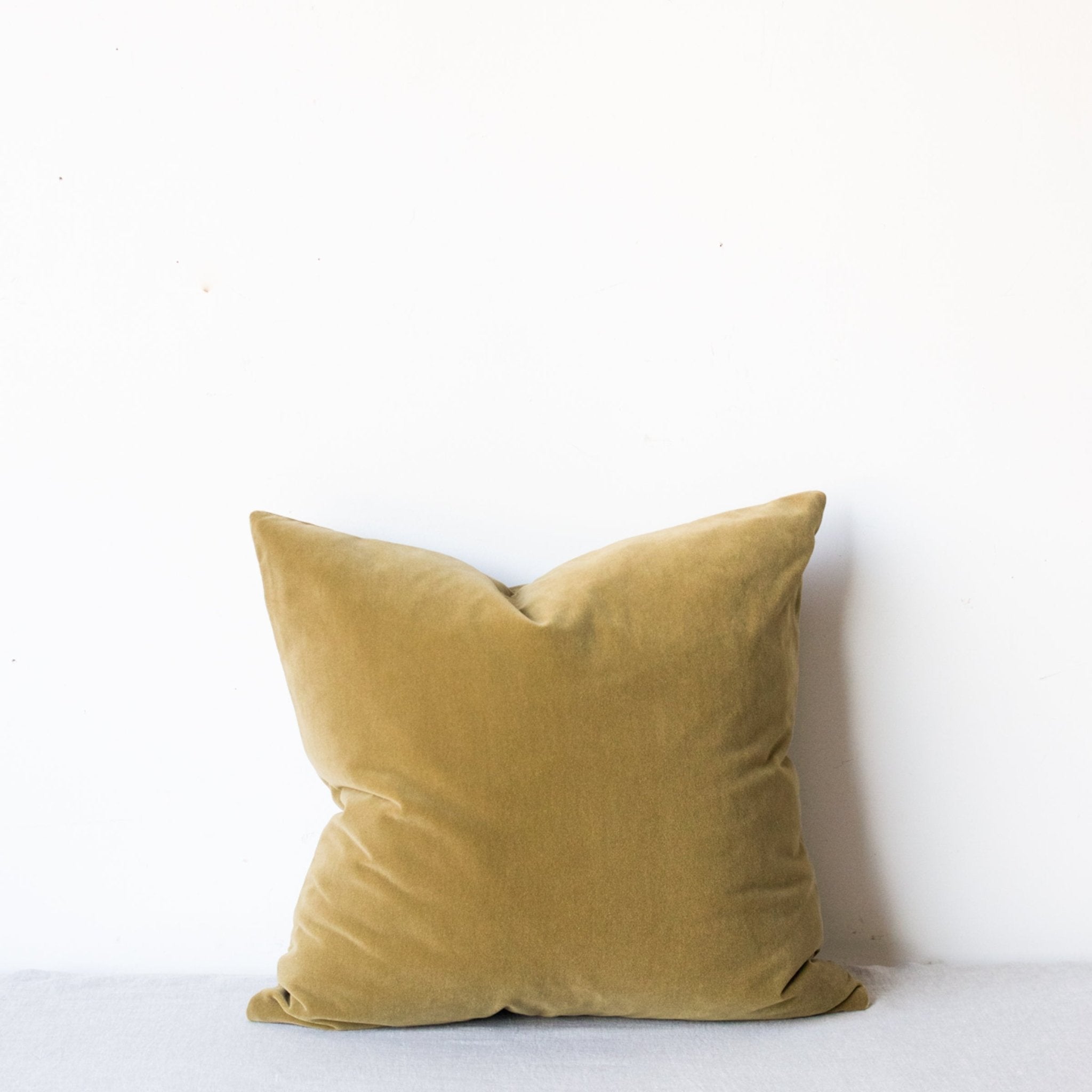 Emile Velvet Pillow Cover - elsie green - Textiles