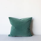 Emile Velvet Pillow Cover - elsie green - Textiles