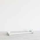 Enamel Double Towel Bar - elsie green - Decor