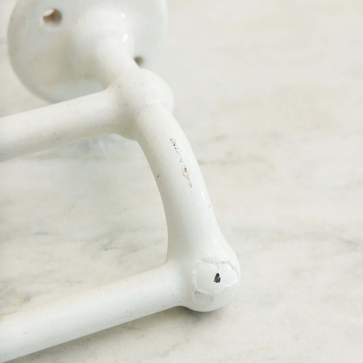 Enamel Double Towel Bar - elsie green - decor