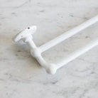 Enamel Double Towel Bar - elsie green - Decor