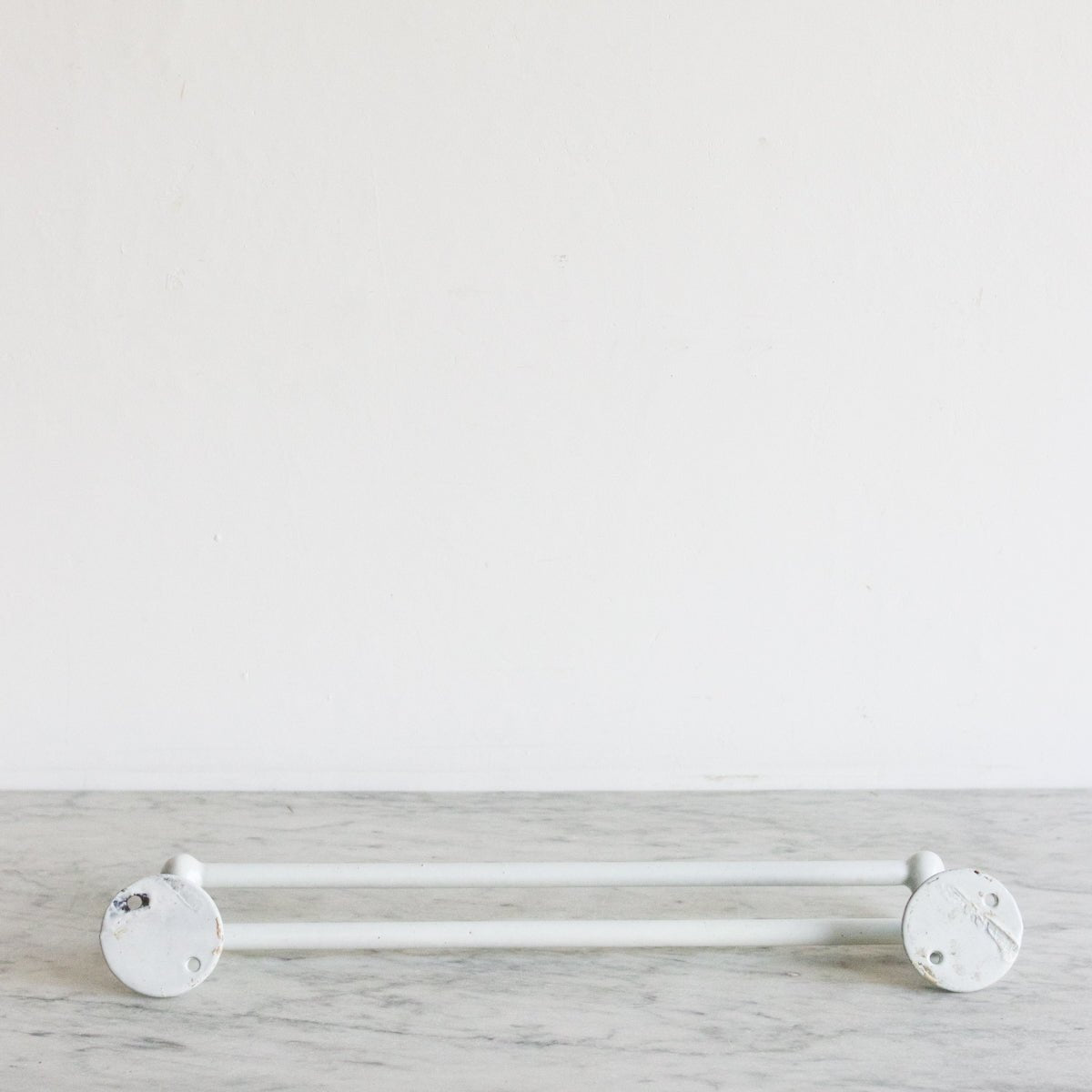 Enamel Double Towel Bar - elsie green - Decor