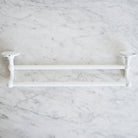 Enamel Double Towel Bar - elsie green - Decor