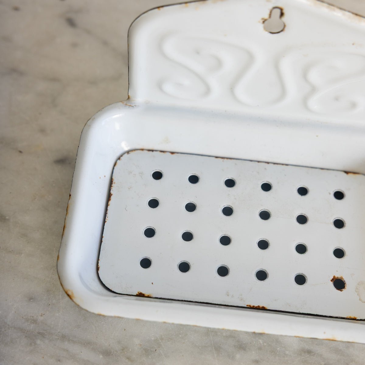 Enamel Soap Dish - elsie green - the french kitchen
