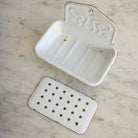 Enamel Soap Dish - elsie green - the french kitchen