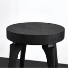 End Grain Stool | Black - elsie green - furniture