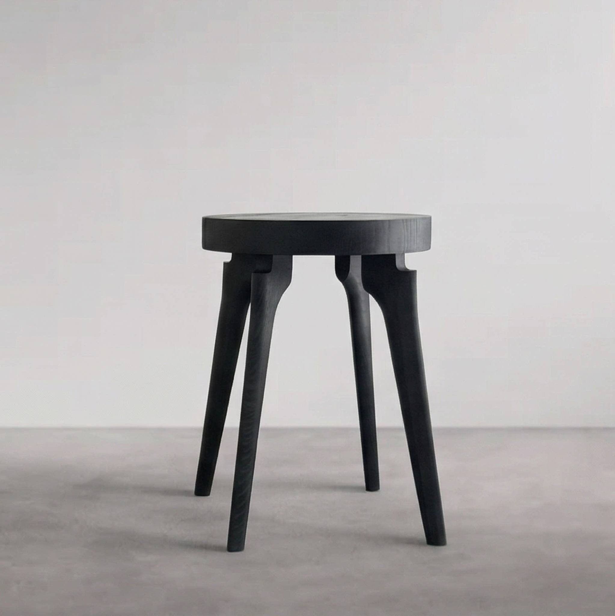 End Grain Stool | Black - elsie green - furniture