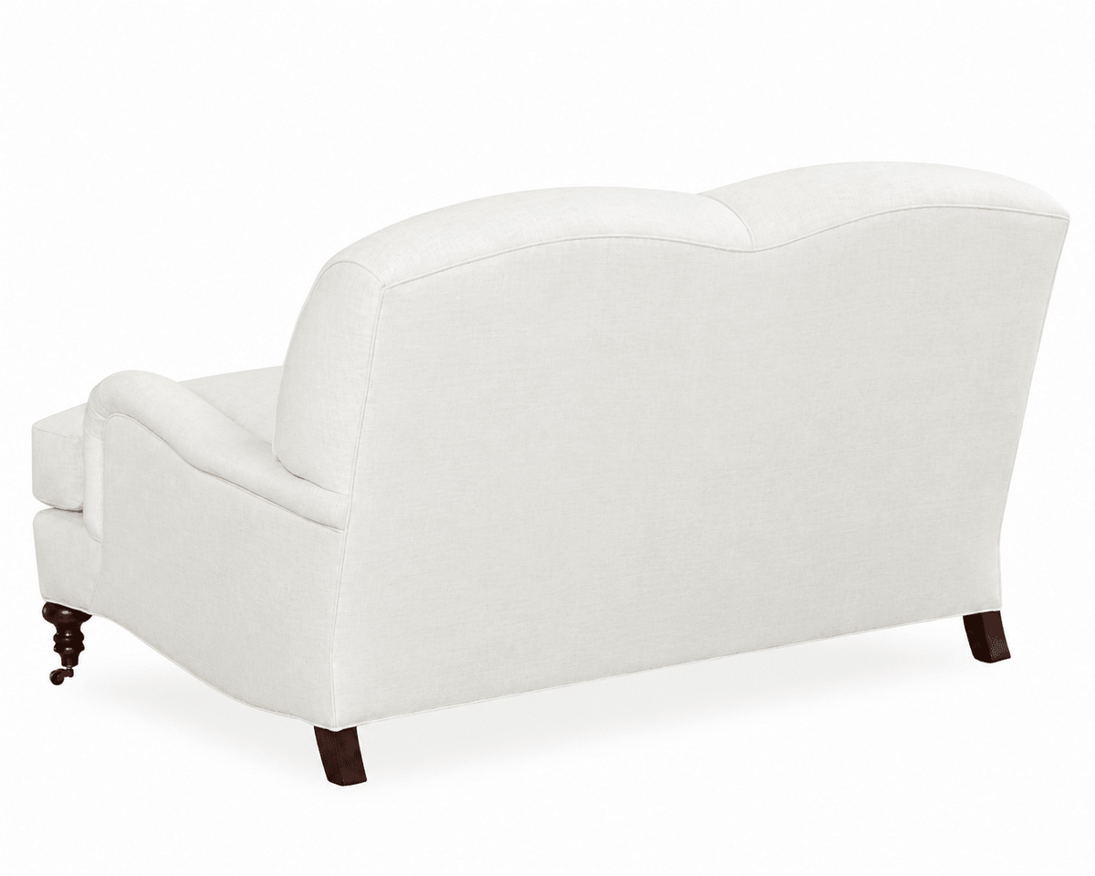 English Arm Upholstered Loveseat - elsie green - furniture