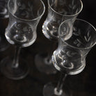 Engraved Aperitif Glass Set of 4 - elsie green - the french kitchen